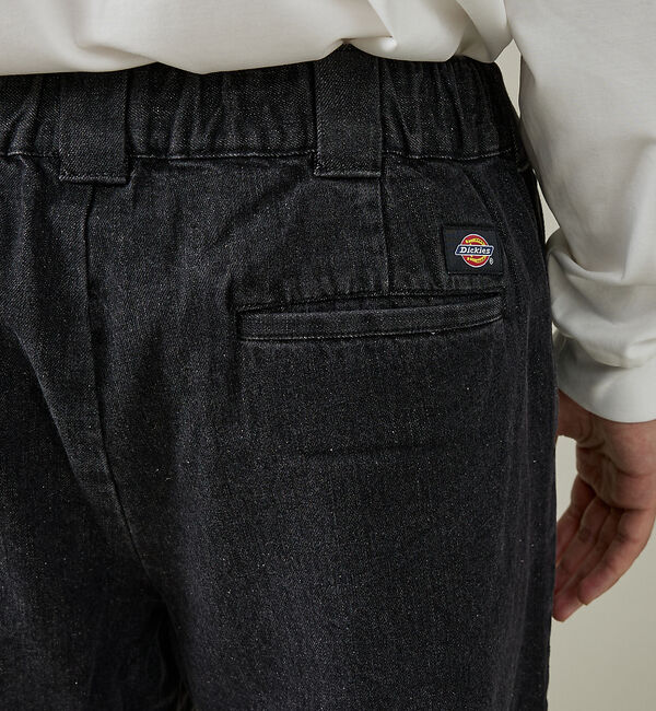 ABAHOUSE「【DICKIES / ディッキーズ】TCツイル/デニム ワイドストレートパンツ（」|その他|