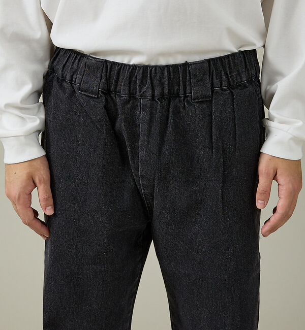 ABAHOUSE「【DICKIES / ディッキーズ】TCツイル/デニム ワイドストレートパンツ（」|その他|