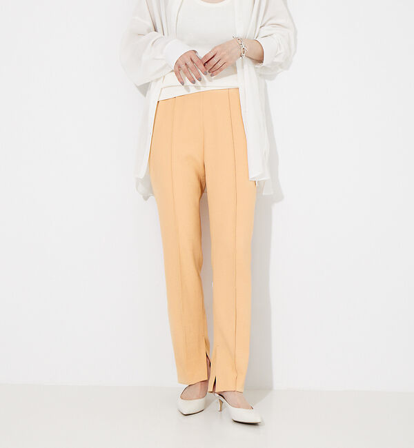 Rouge vif「4WAYストレッチスリットパンツ」|その他|アプリコット