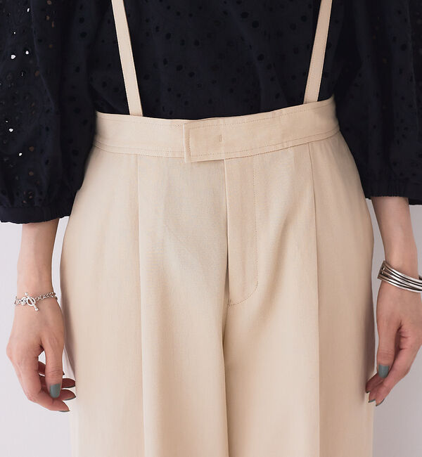 Rouge vif「コットンツィルサスペンダーパンツ」|オールインワン|