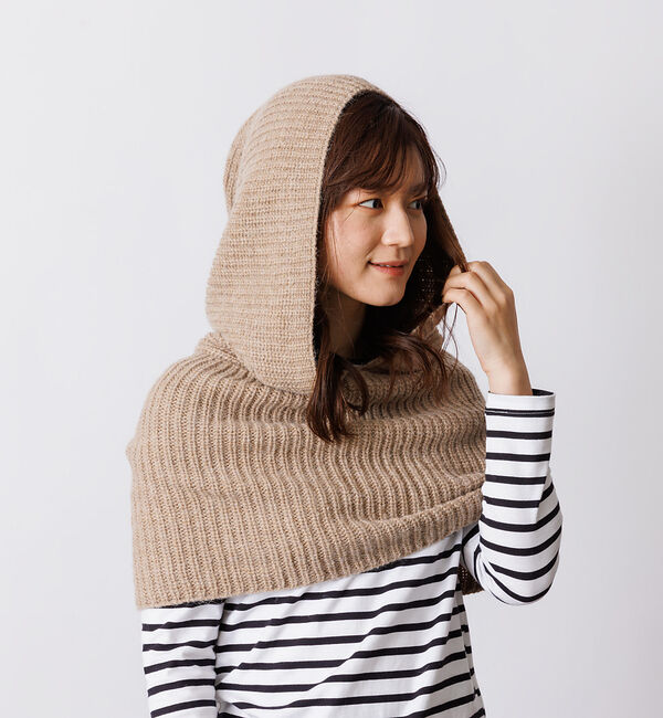 Rouge vif「【FRATELLI TALLI / フラテリータリー】フード型ネックウォーマー」|マフラー|