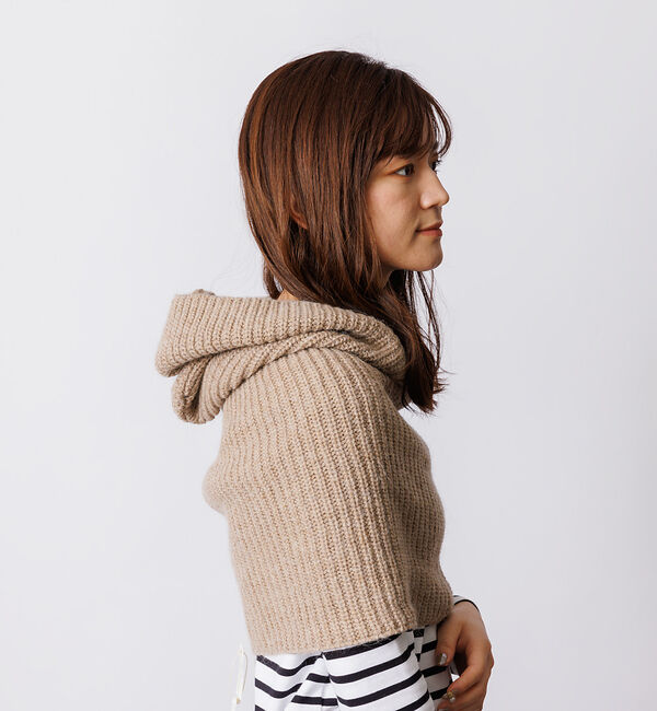 Rouge vif「【FRATELLI TALLI / フラテリータリー】フード型ネックウォーマー」|マフラー|