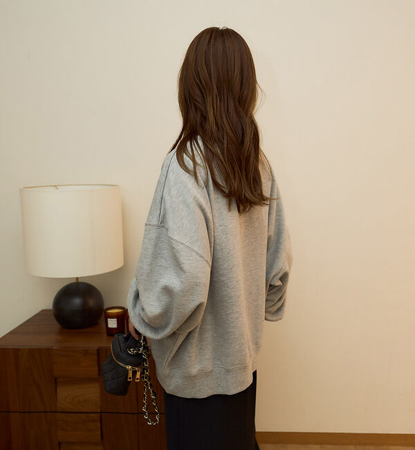 Rouge vif「【一部店舗限定】ドロップショルダーロゴスウエット（CASSIOPEE）」|スウェット・ジャージ|