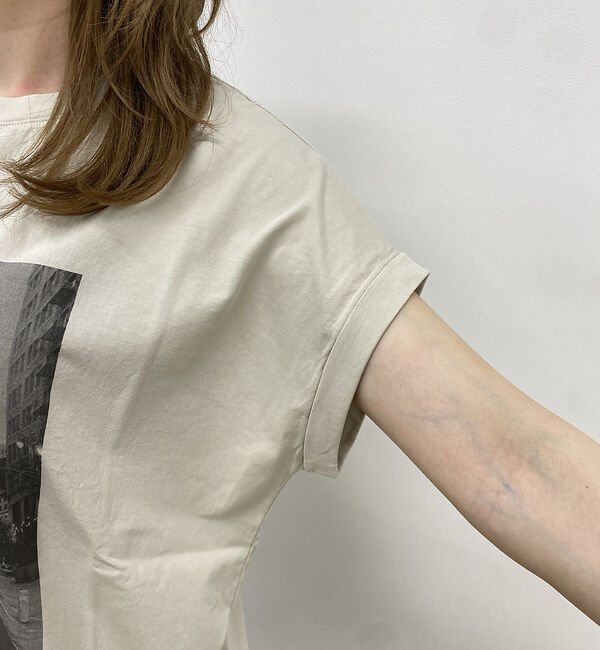 Rouge vif「【MICA&DEAL /マイカアンドディール】 cityフォトプリントTシャツ」|Tシャツ・カットソー|