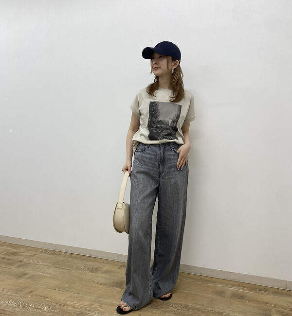 Rouge vif「【MICA&DEAL /マイカアンドディール】 cityフォトプリントTシャツ」|Tシャツ・カットソー|