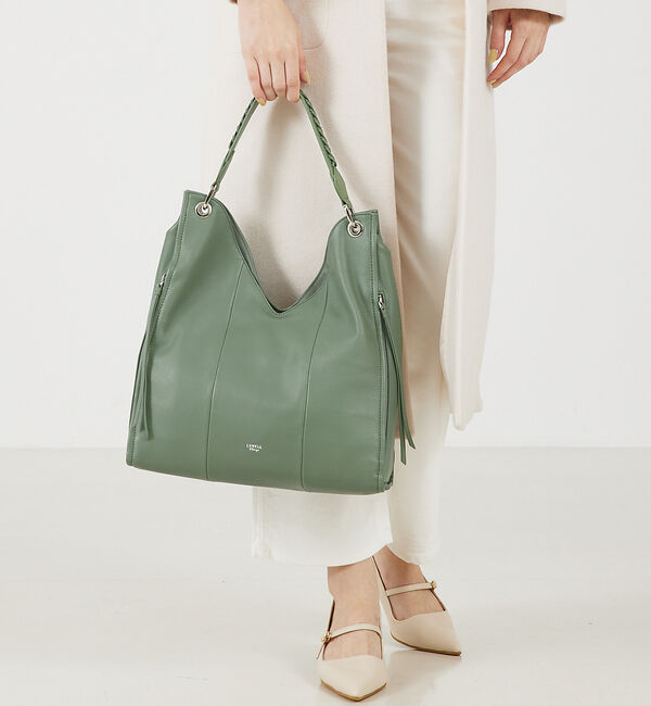 LOWELL things「Valley/かがりレザーワンショルダー」|ショルダー・メッセンジャー|