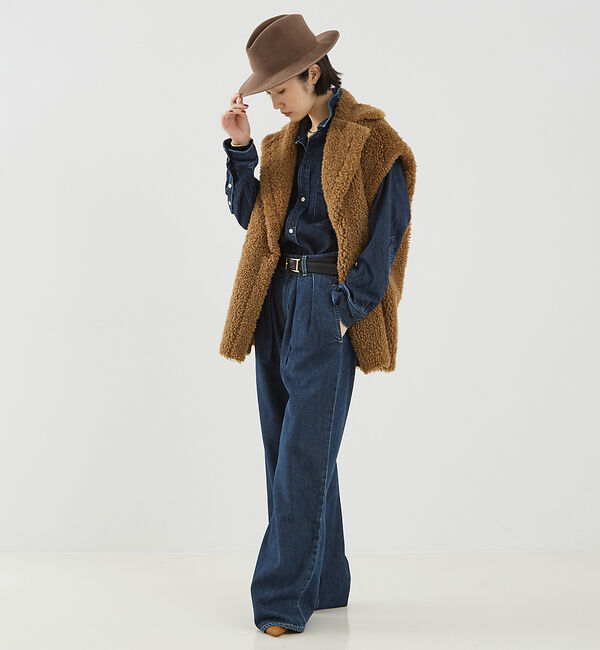 The Store by C' 「【ATELIER AMBOISE】【再入荷】Hバックルスムースレザーベルト」|ベルト|