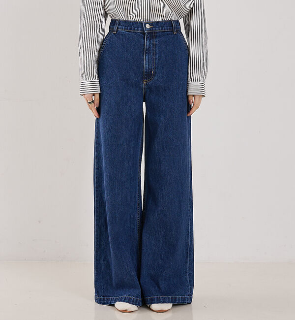 The Store by C' 「【TWP】McDougal St. JEAN／ワイドデニムパンツ」|デニム|