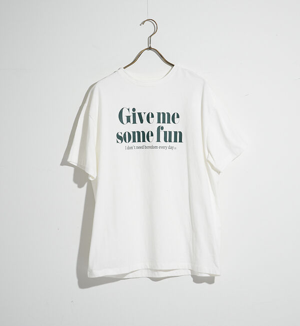 NOMINE「オリジナルロゴプリントTシャツ」|Tシャツ・カットソー|ホワイト系その他2