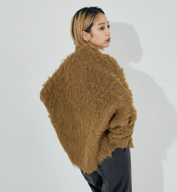 NOMINE「イエティ2WAYニットブルゾン」|カーディガン|