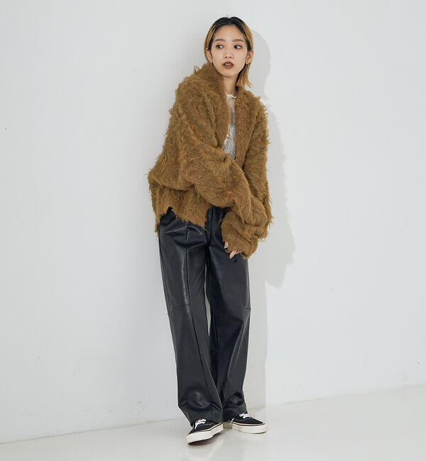 NOMINE「イエティ2WAYニットブルゾン」|カーディガン|