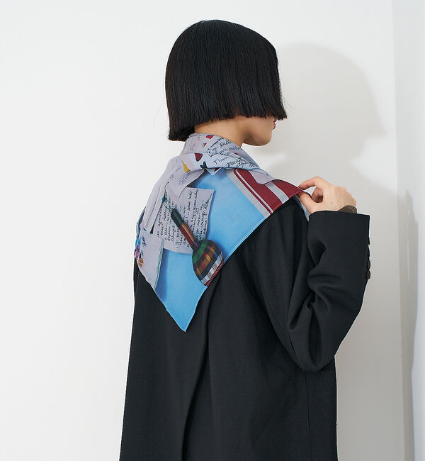 NOMINE「【LY】Pano　転写プリント スカーフ」|バンダナ・スカーフ|