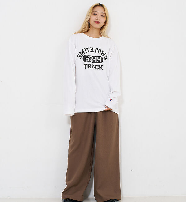 NOMINE「【Champion 】クルーネック ロンT」|Tシャツ・カットソー|