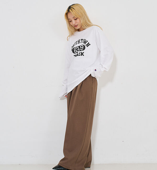 NOMINE「【Champion 】クルーネック ロンT」|Tシャツ・カットソー|