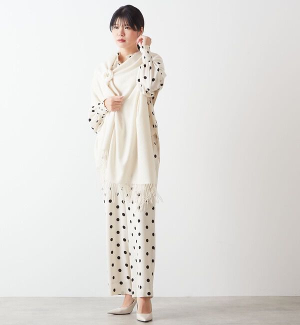 TIARA「Dotsプリントワイドドパンツ」|その他|