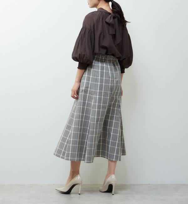 TIARA「2wayリボン7分袖ブラウス」|シャツ・ブラウス|