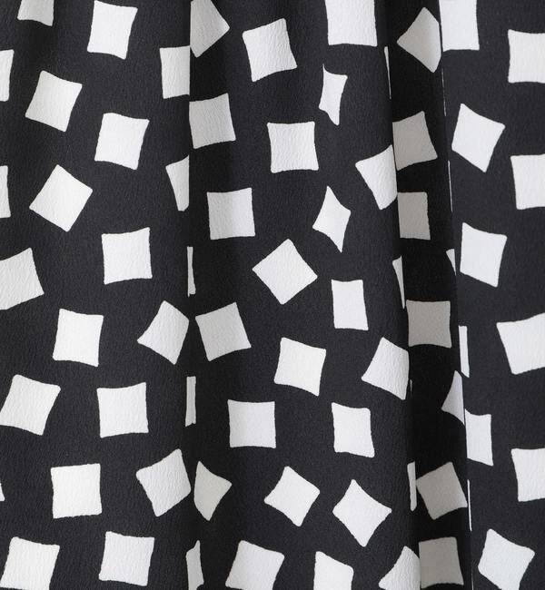 TIARA「ランダムスクエアプリントワンピース」|ワンピース|