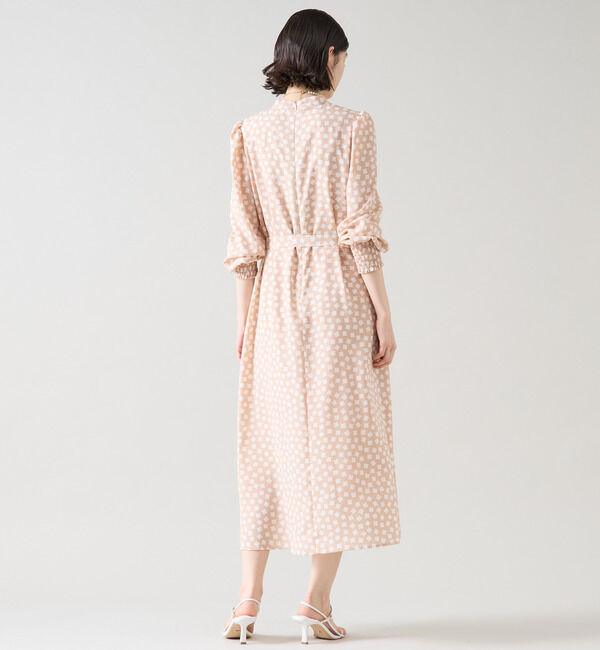 TIARA「ランダムスクエアプリントワンピース」|ワンピース|