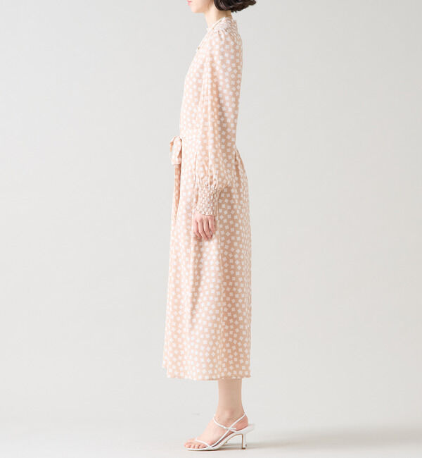 TIARA「ランダムスクエアプリントワンピース」|ワンピース|