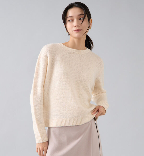 Liesse「2WAYニットカーディガン」|カーディガン|アイボリー