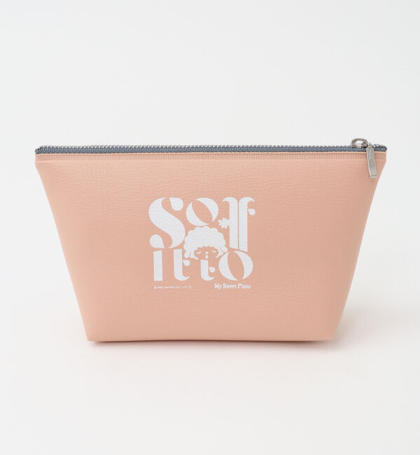Soffitto「【マイスウィートピアノ＆マイメロディ&times;soffitto】HIGHTIDEトリプルコラボ　ポーチL」|ポーチ|