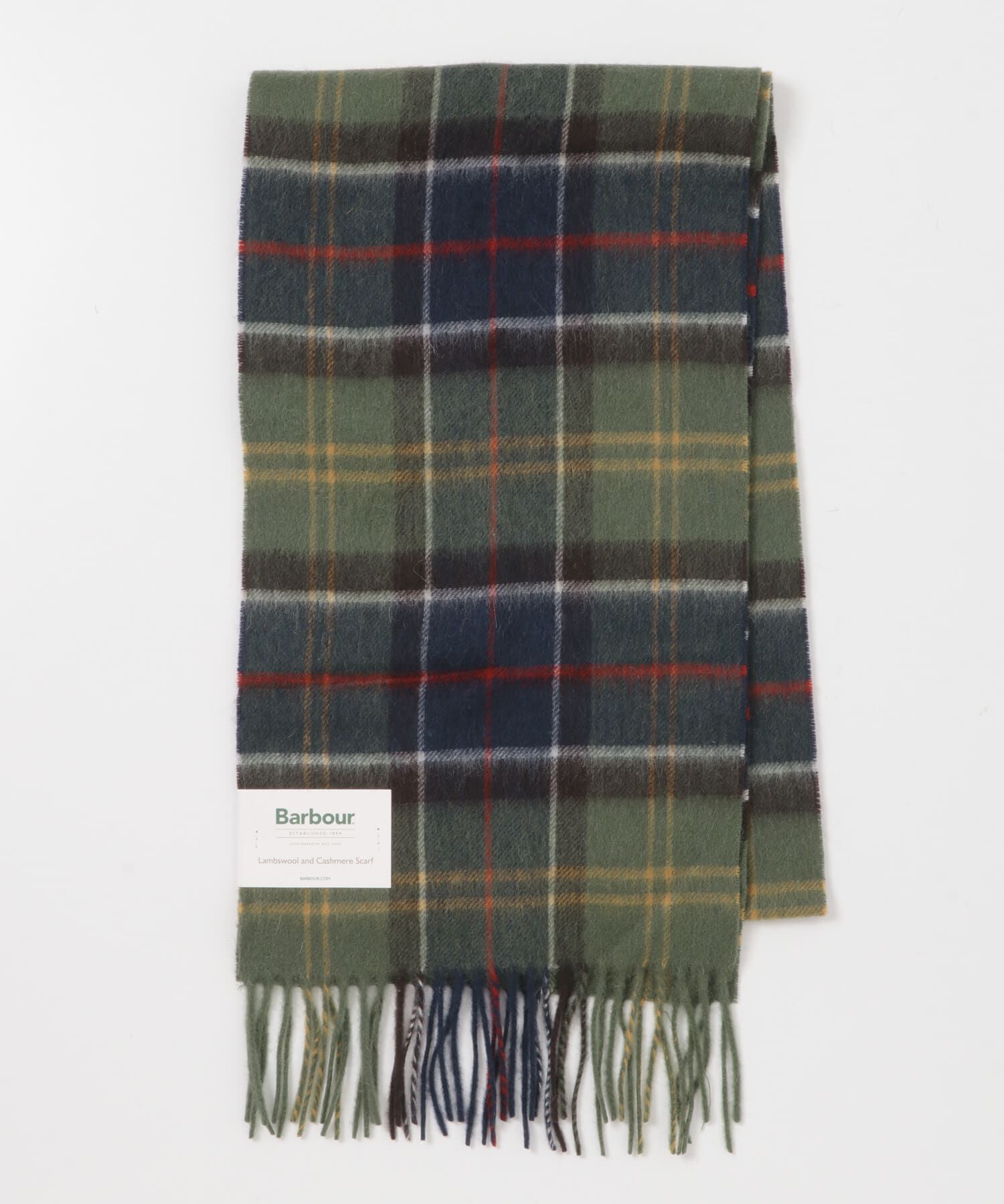 URBAN RESEARCH DOORS「Barbour　WOOLCASHMERE TARTAN SCARF」|マフラー|