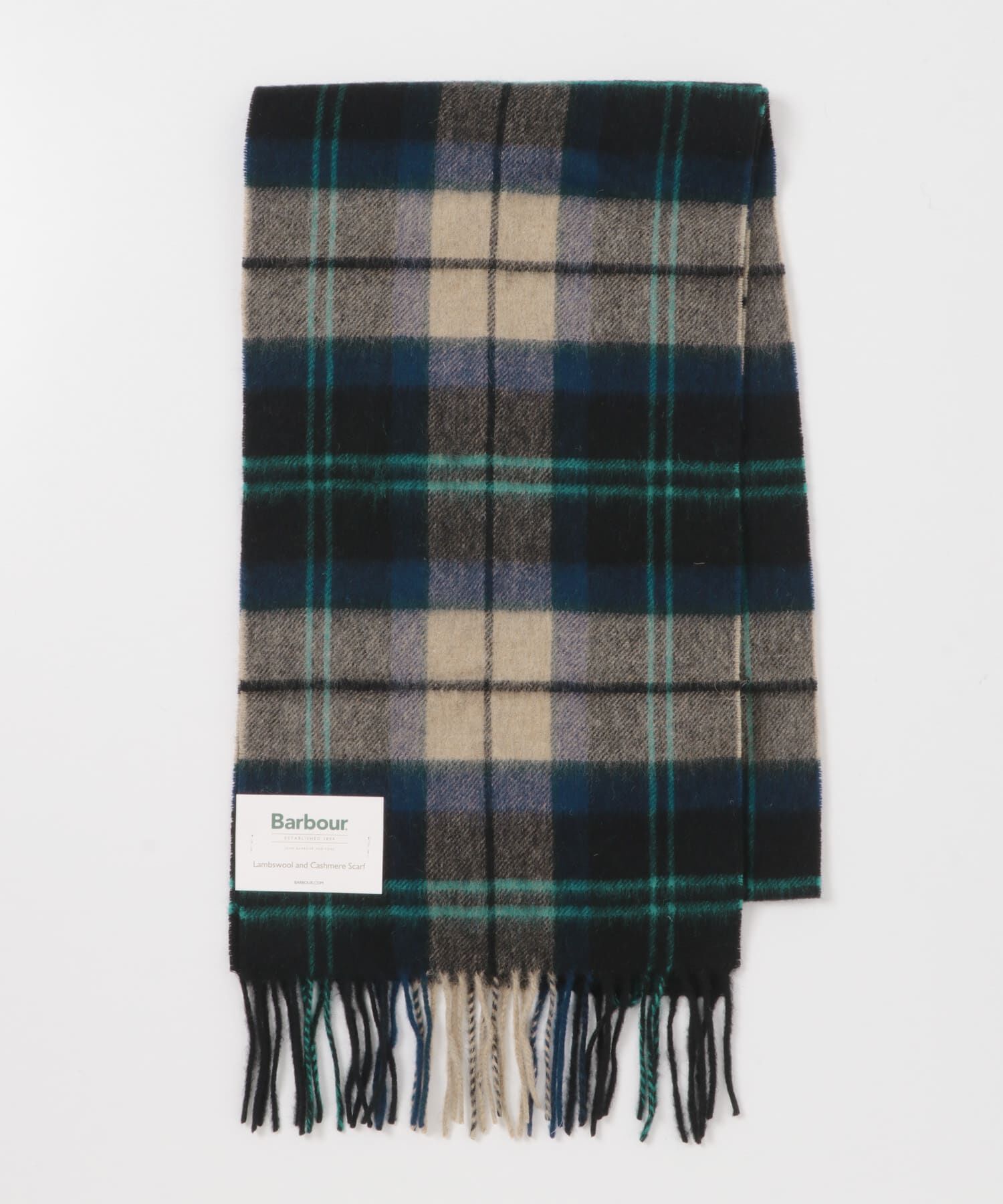 URBAN RESEARCH DOORS「Barbour　WOOLCASHMERE TARTAN SCARF」|マフラー|