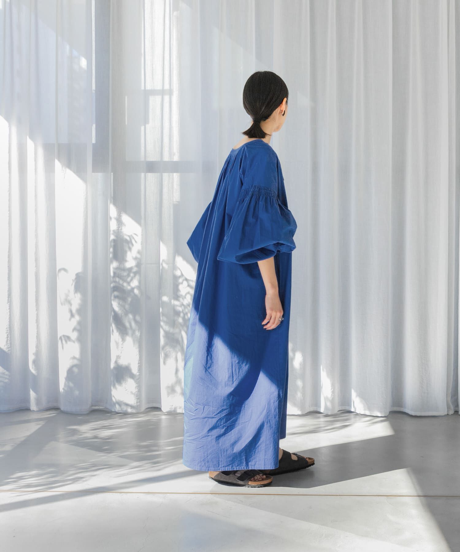 URBAN RESEARCH DOORS「ボリュームスリーブワンピース」|ワンピース|