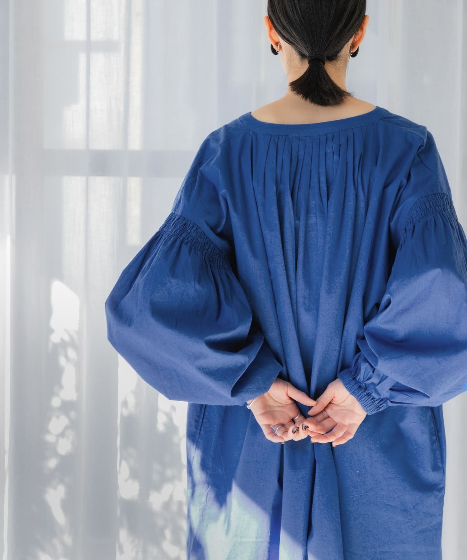 URBAN RESEARCH DOORS「ボリュームスリーブワンピース」|ワンピース|