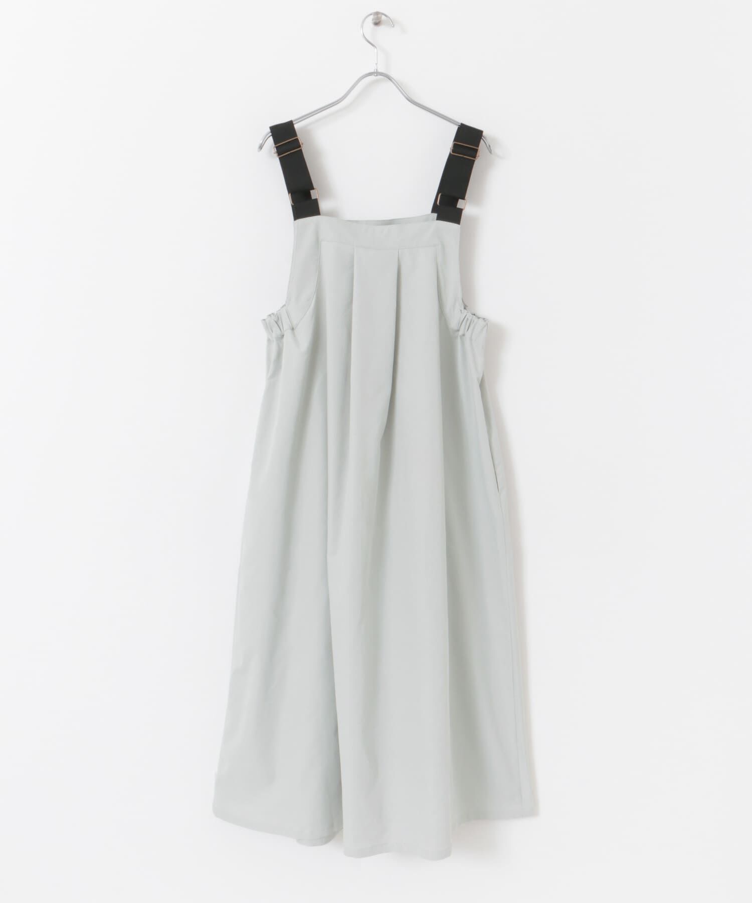 URBAN RESEARCH DOORS「『WEB/一部店舗限定カラー』『UR TECH POLIsh POLI』ワークジャンスカ」|ワンピース|