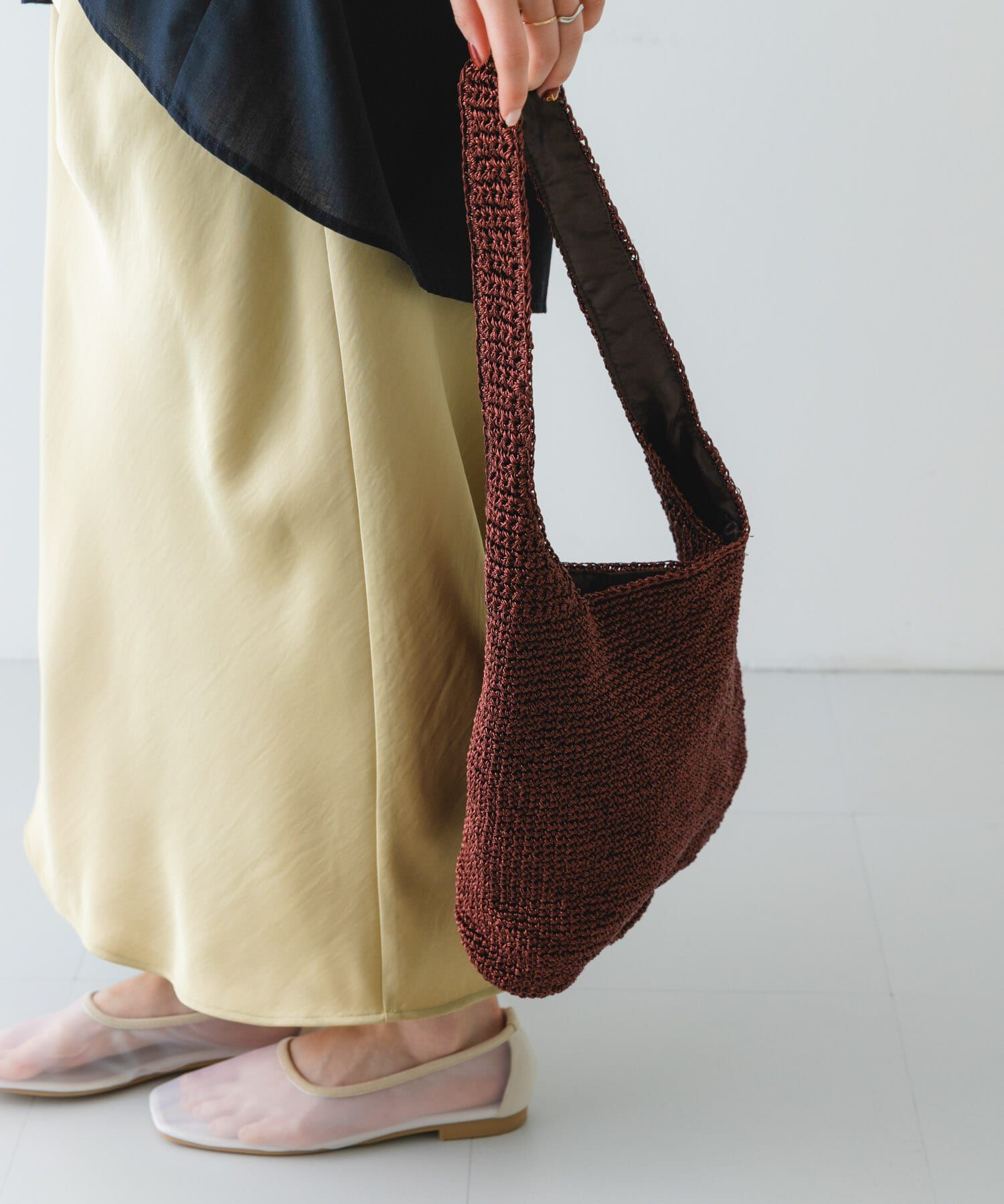 RODE SKO「ワンハンドルラメショルダーバッグ」|ショルダー・メッセンジャー|