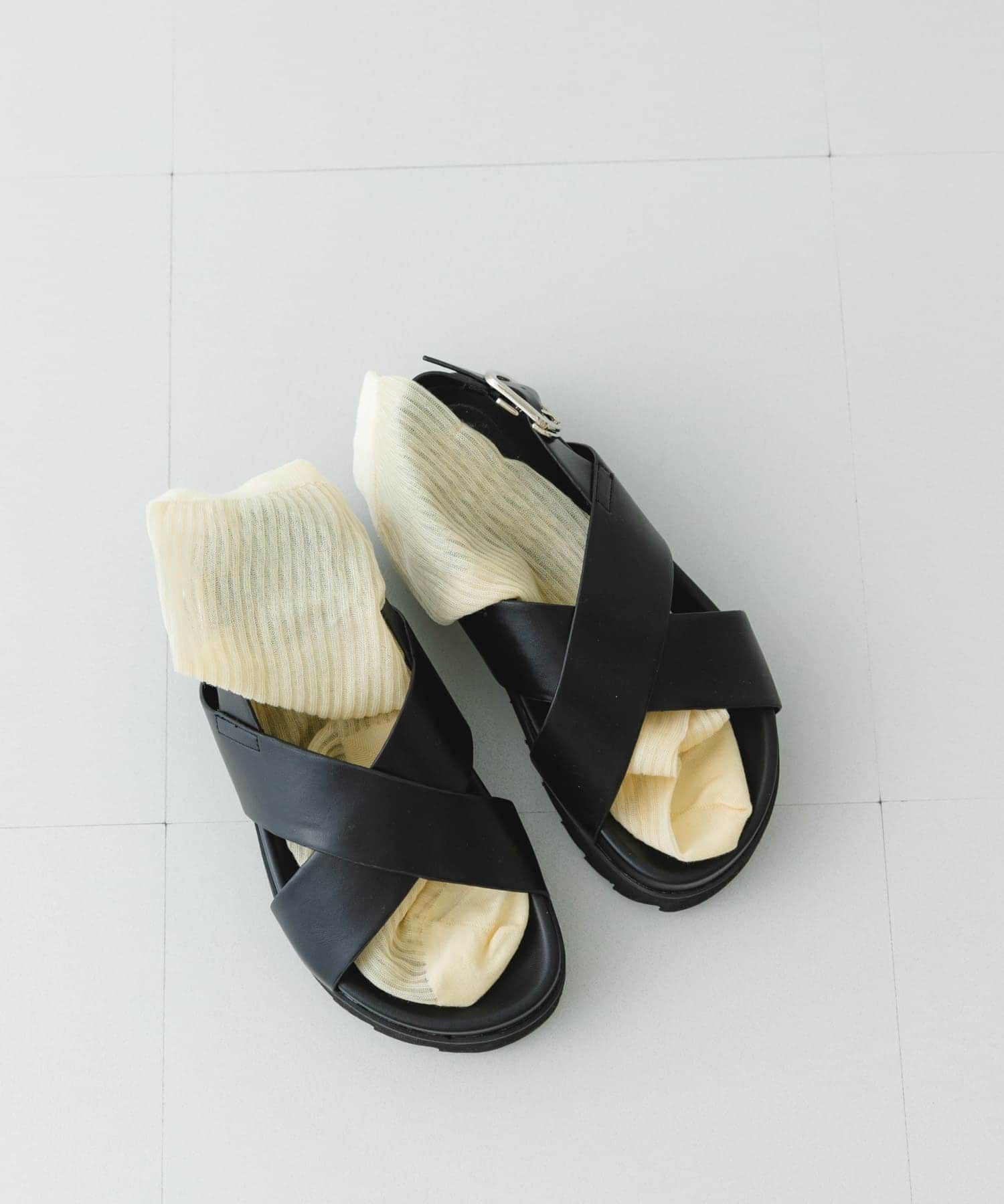 RODE SKO「フットベッドクロスサンダル」|サンダル|