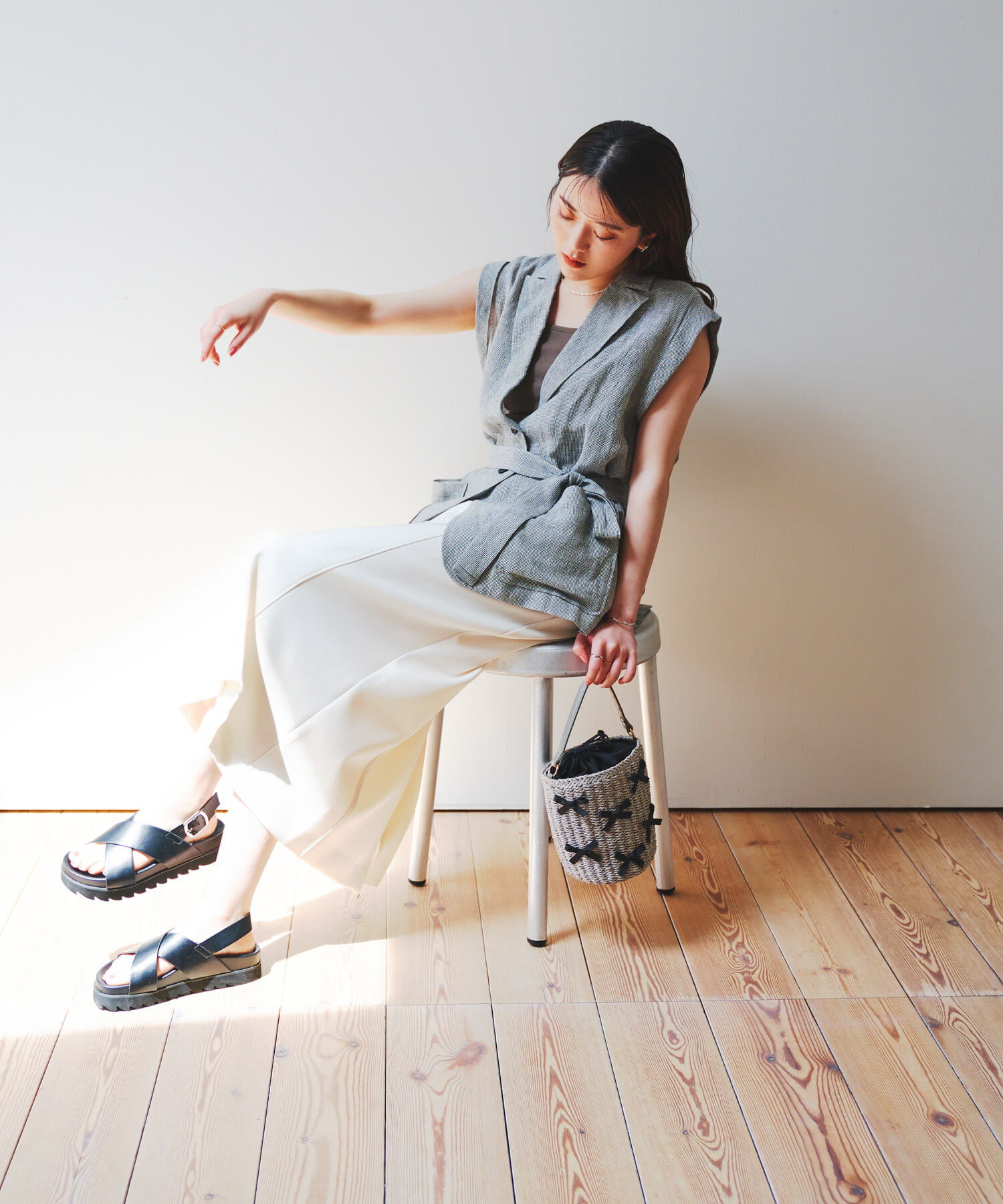 RODE SKO「フットベッドクロスサンダル」|サンダル|