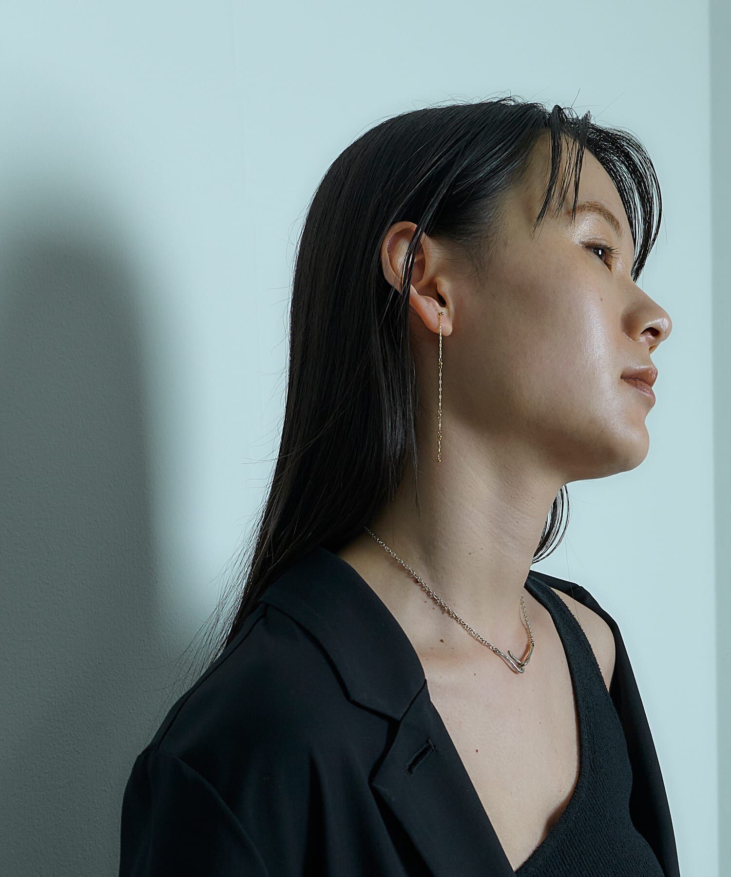 SMELLY「SMELLY so&rsquo;　combination chain pierce」|ピアス|