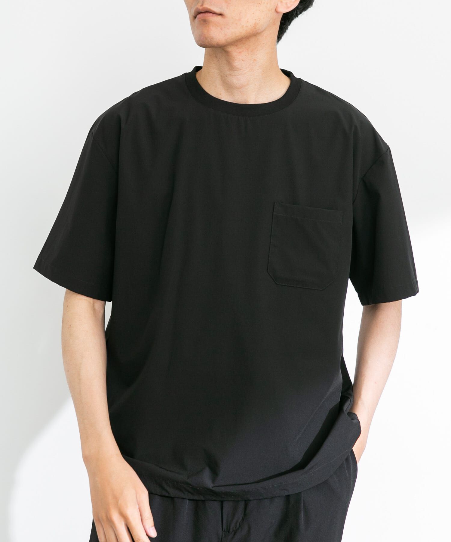 Sonny Label 「『接触冷感/吸水速乾/UVカット』Breeze Fit クルーネックTシャツ」|Tシャツ・カットソー|