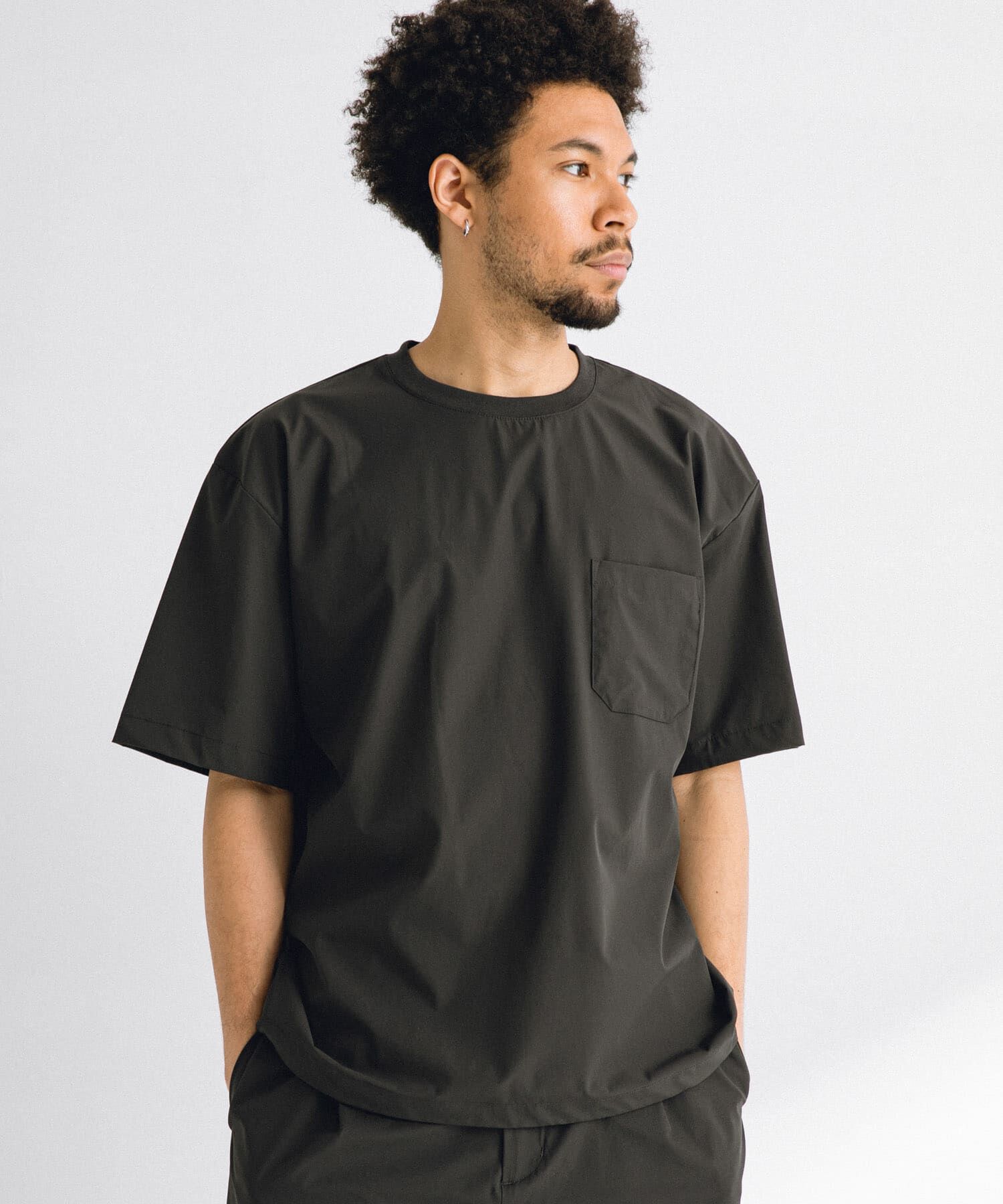 Sonny Label 「『接触冷感/吸水速乾/UVカット』Breeze Fit クルーネックTシャツ」|Tシャツ・カットソー|