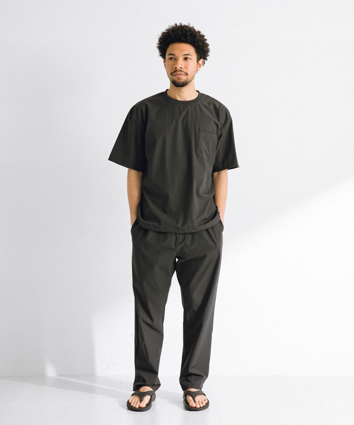 Sonny Label 「『接触冷感/吸水速乾/UVカット』Breeze Fit クルーネックTシャツ」|Tシャツ・カットソー|