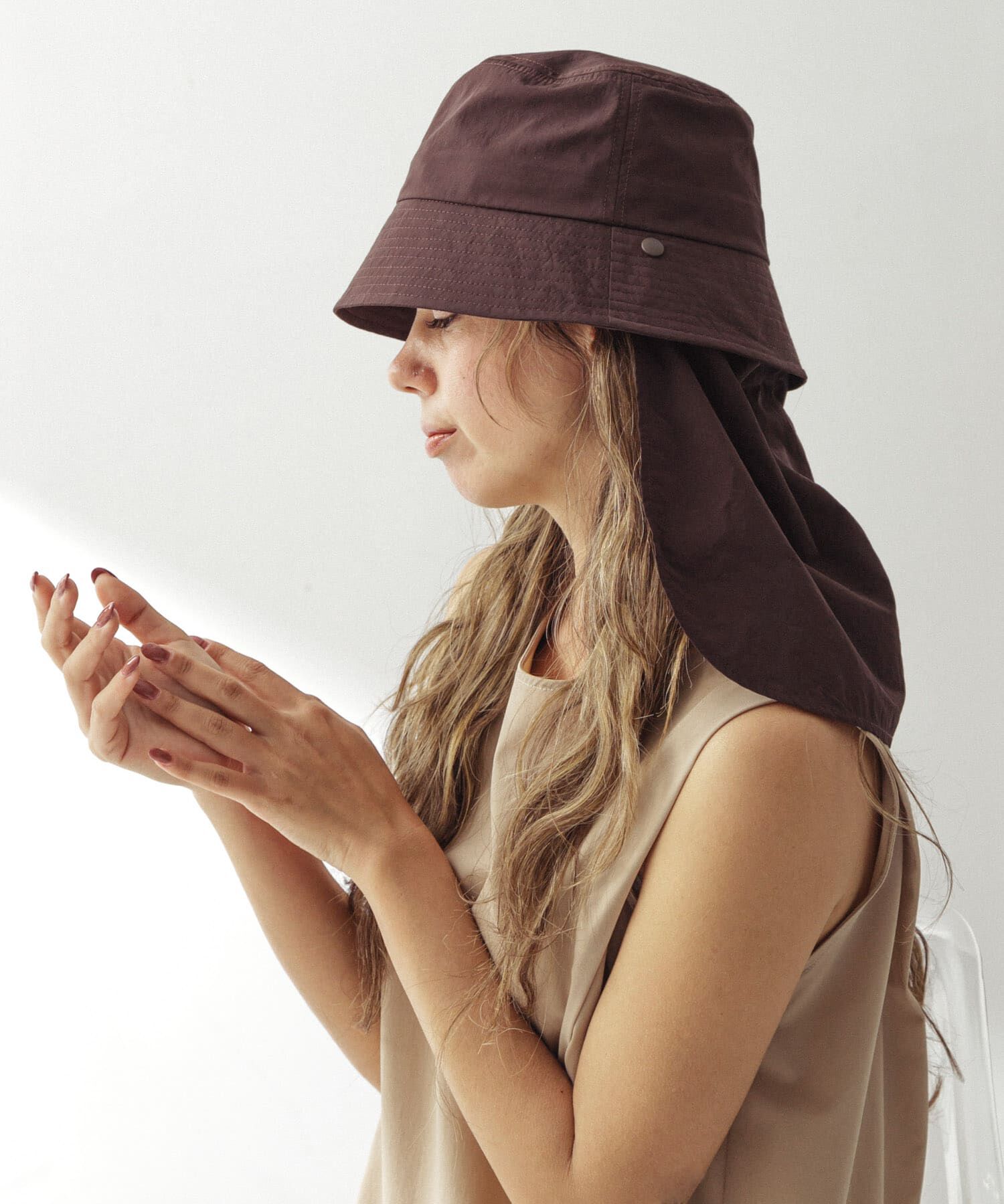 Sonny Label 「サンシェード付2WAYハット」|ハット|