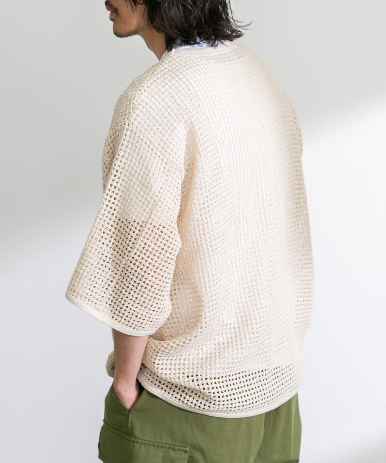 Sonny Label 「ARMY TWILL　Cotton Mesh T-shirts」|Tシャツ・カットソー|