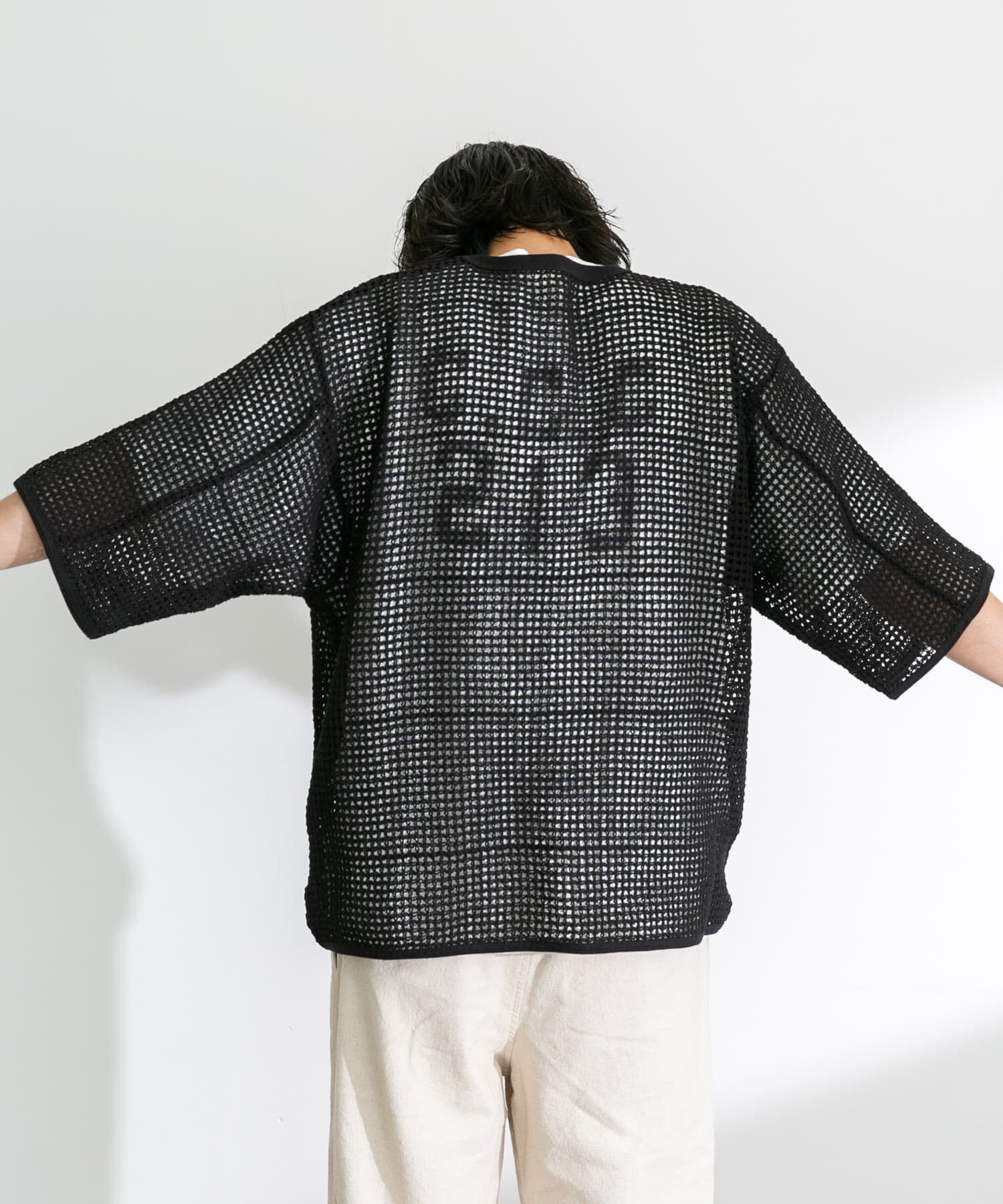 Sonny Label 「ARMY TWILL　Cotton Mesh T-shirts」|Tシャツ・カットソー|