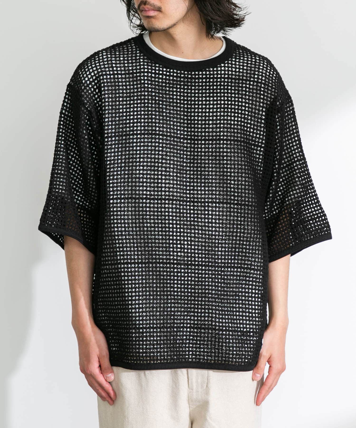 Sonny Label 「ARMY TWILL　Cotton Mesh T-shirts」|Tシャツ・カットソー|