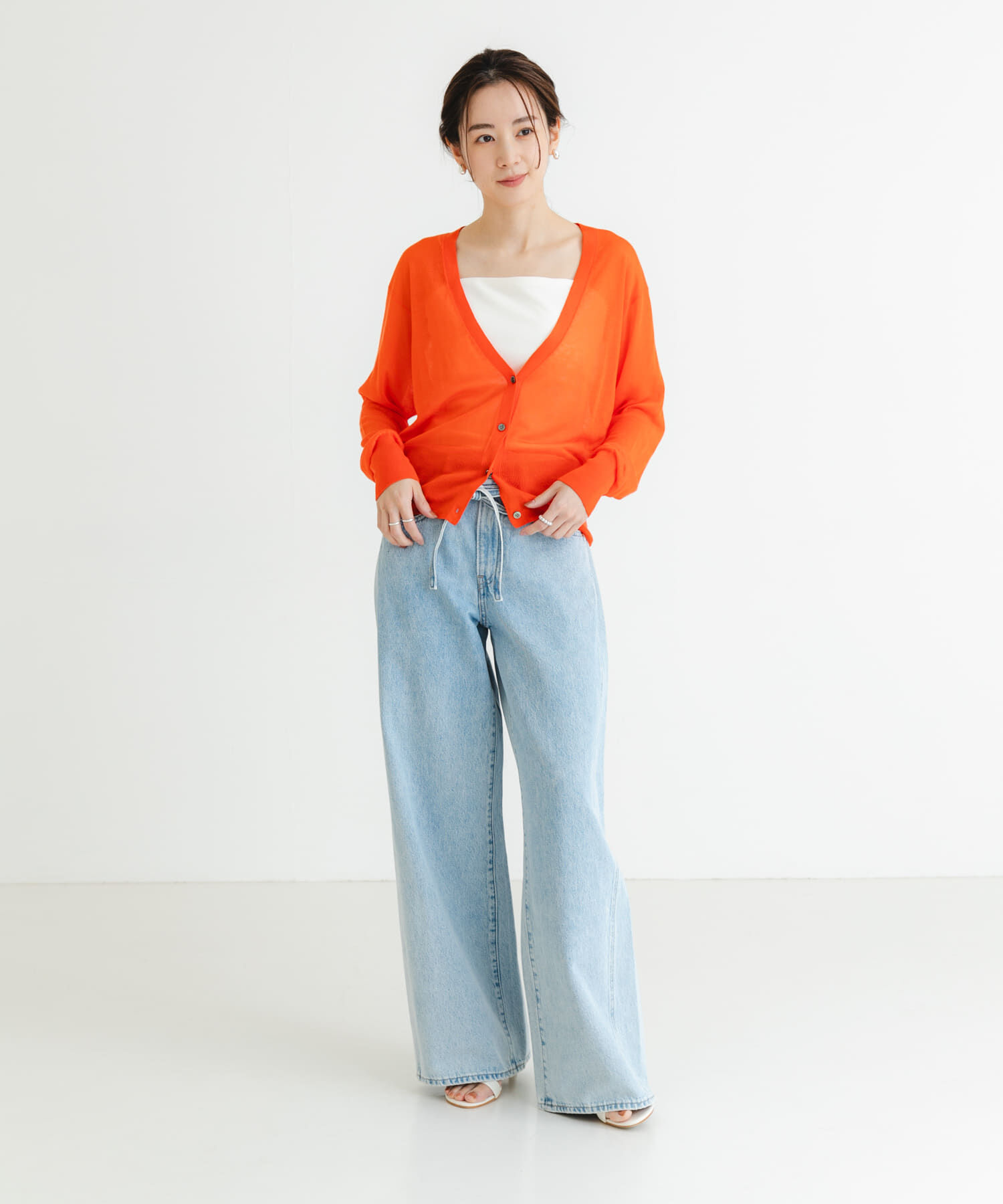 URBAN RESEARCH「カシミヤミックスVネックカーディガン」|カーディガン|