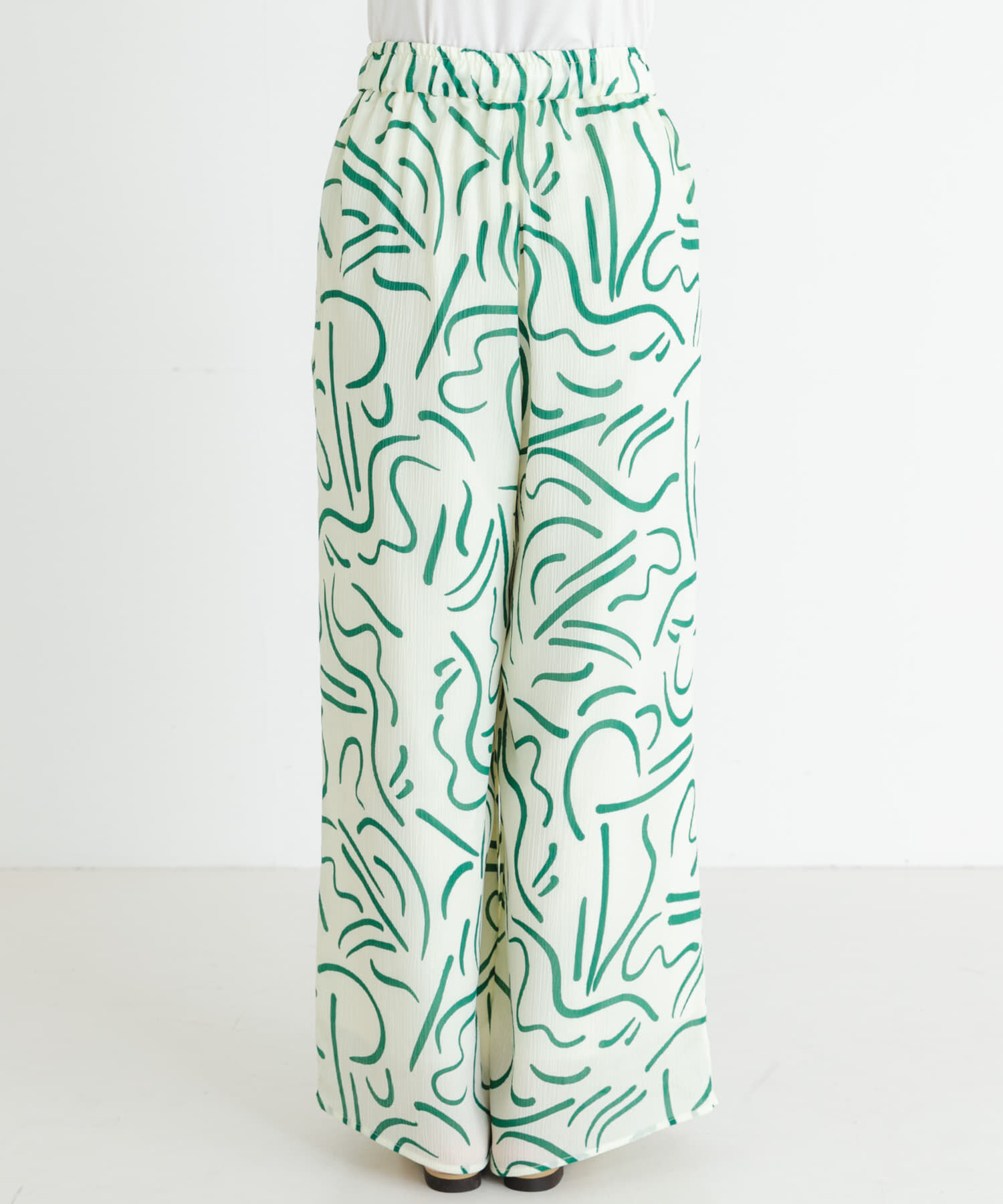 URBAN RESEARCH「『イージーケア』ドローイングアートプリントパンツ」|その他|