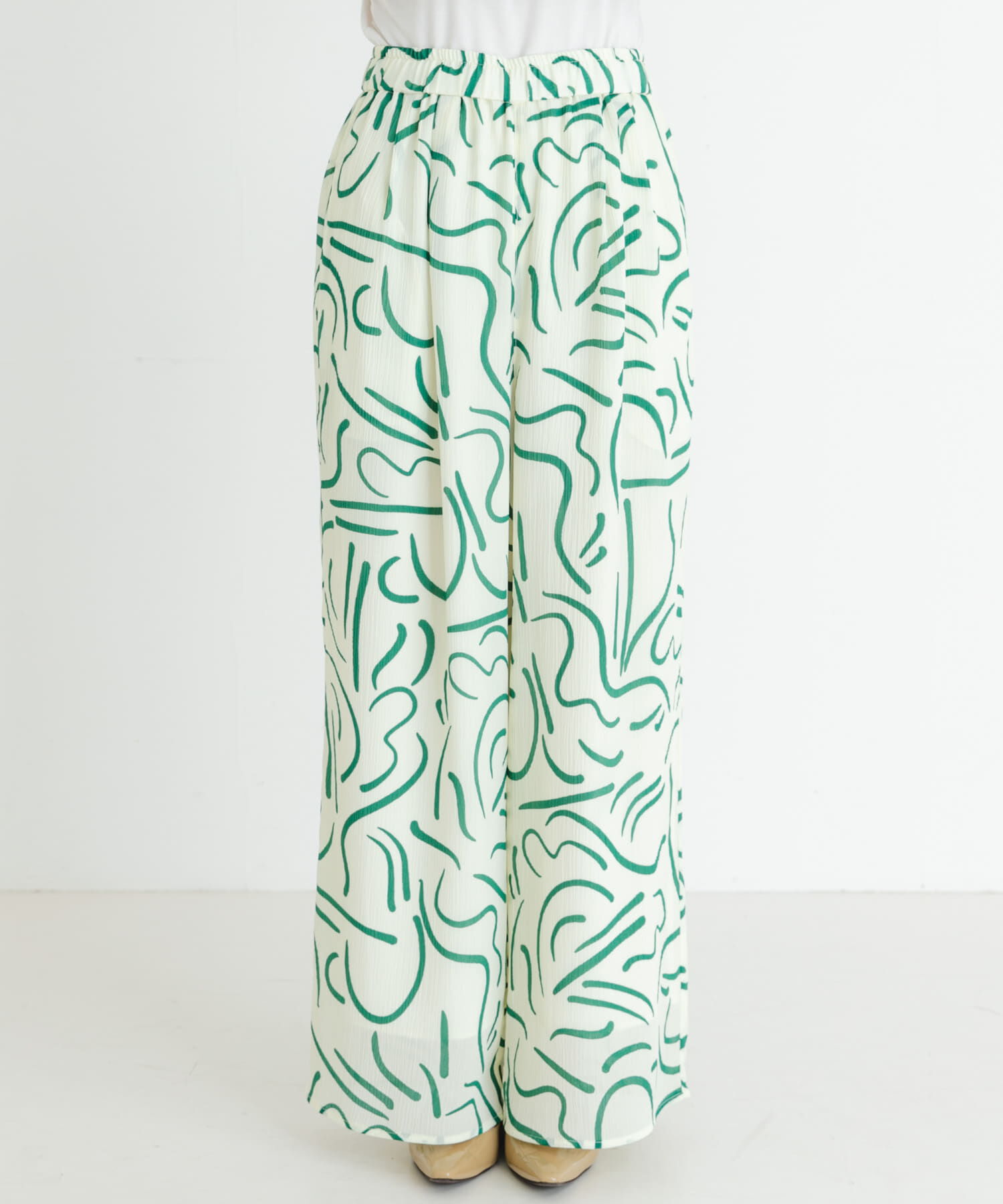 URBAN RESEARCH「『イージーケア』ドローイングアートプリントパンツ」|その他|