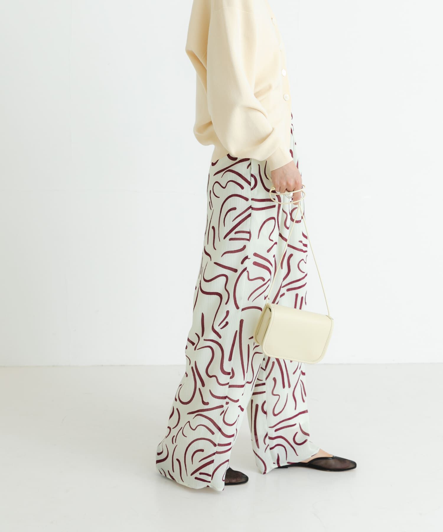 URBAN RESEARCH「『イージーケア』ドローイングアートプリントパンツ」|その他|