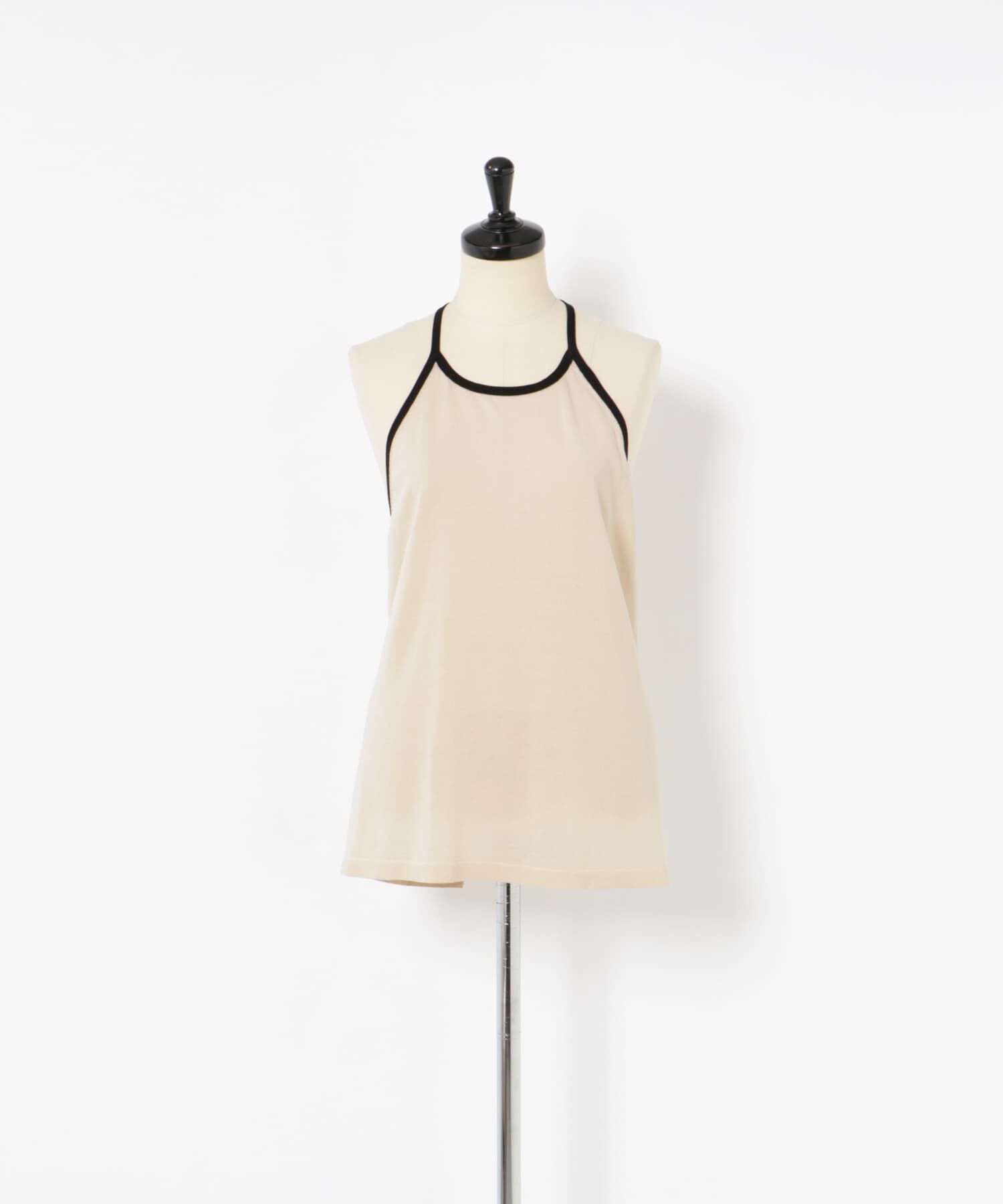 LAATO「holder neck piping knit」|キャミソール|