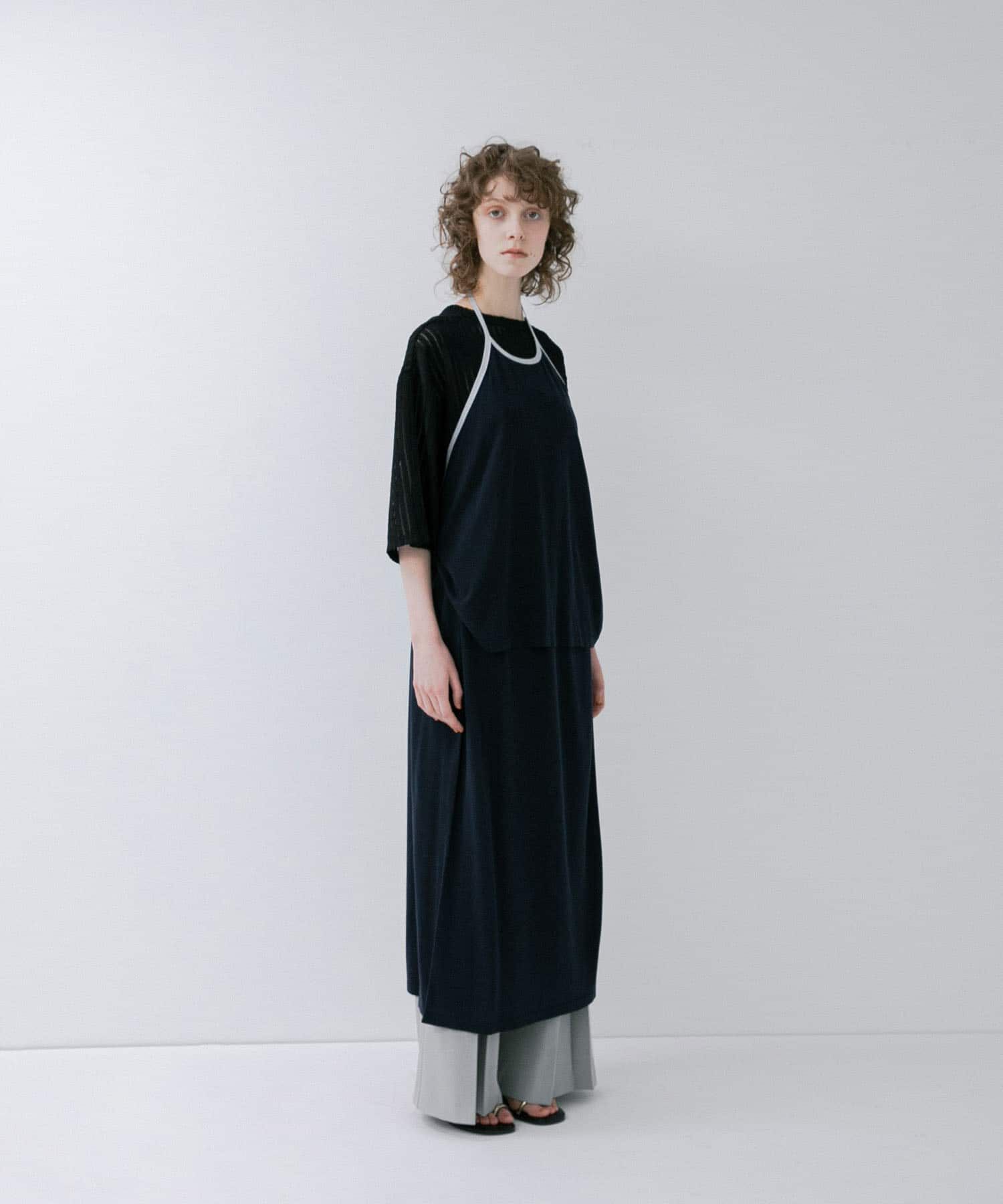 LAATO「holder neck piping knit」|キャミソール|