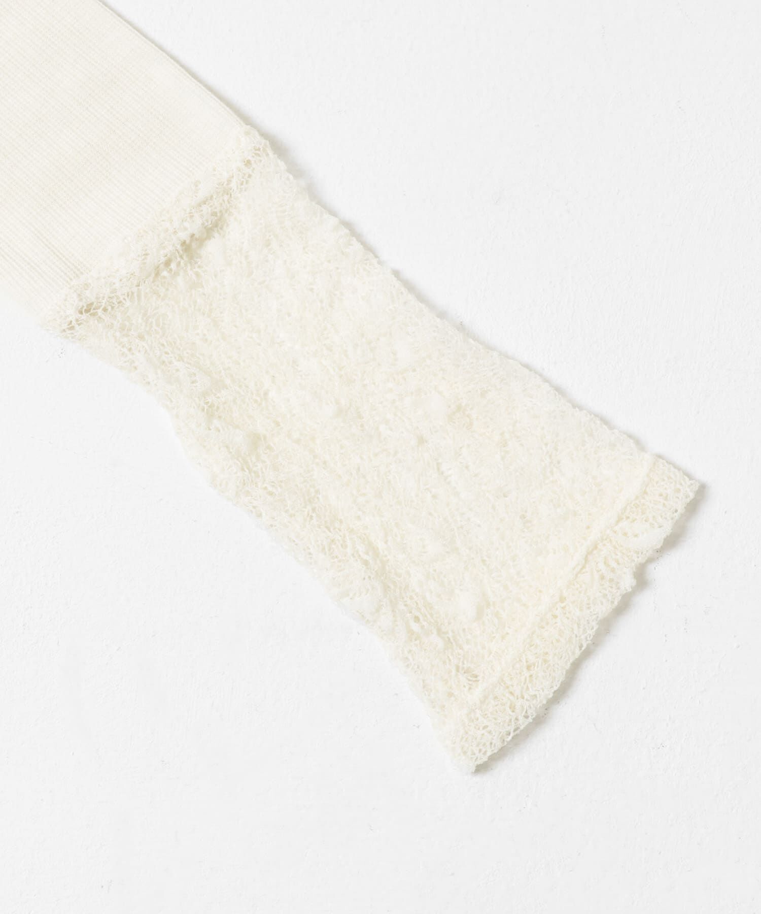 Sonny Label 「『WEB限定』レーススリーブレイヤードロングTシャツ」|Tシャツ・カットソー|