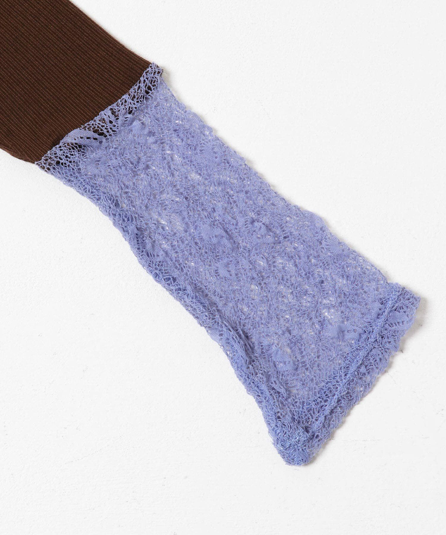 Sonny Label 「『WEB限定』レーススリーブレイヤードロングTシャツ」|Tシャツ・カットソー|