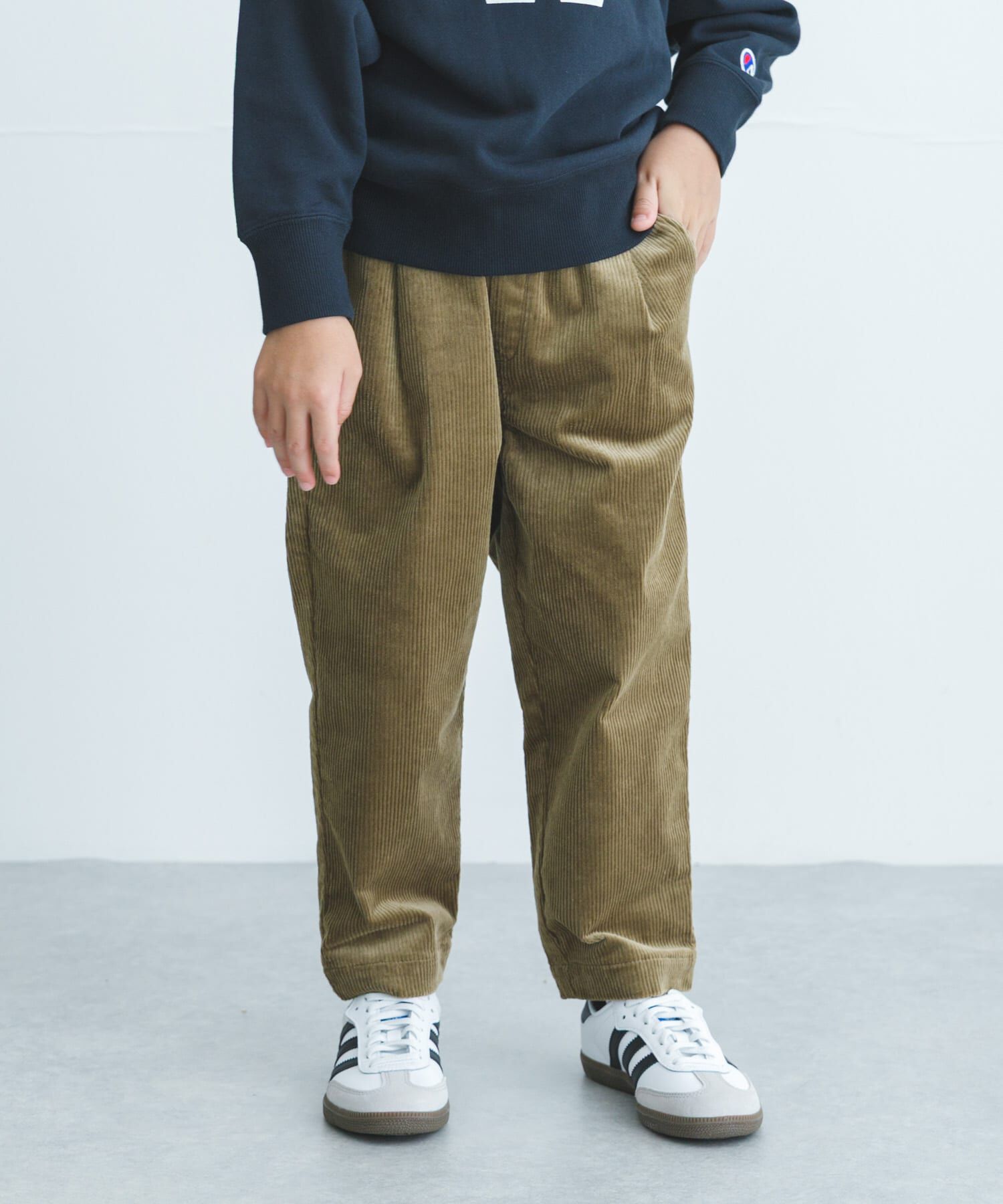 URBAN RESEARCH DOORS「コーデュロイタックパンツ(KIDS)」|その他|モカ